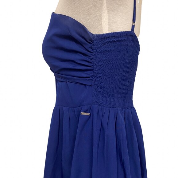 Roxy "For Shore" sweetheart twist neck strappy mini slip dress. Women's XL - Picture 3 of 13